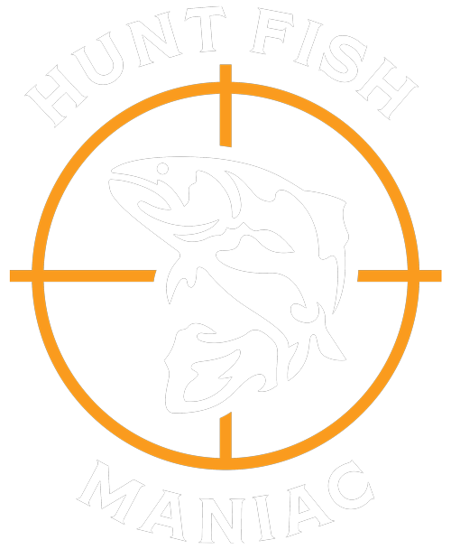 Hunt Fish Maniac fishing charter logo